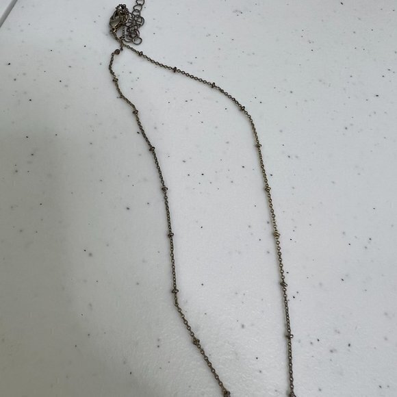 LC Liz Claiborne Elephant Necklace Chain‎ Trunk Up Lucky Gold Tone Pendant Ball - Picture 3 of 7